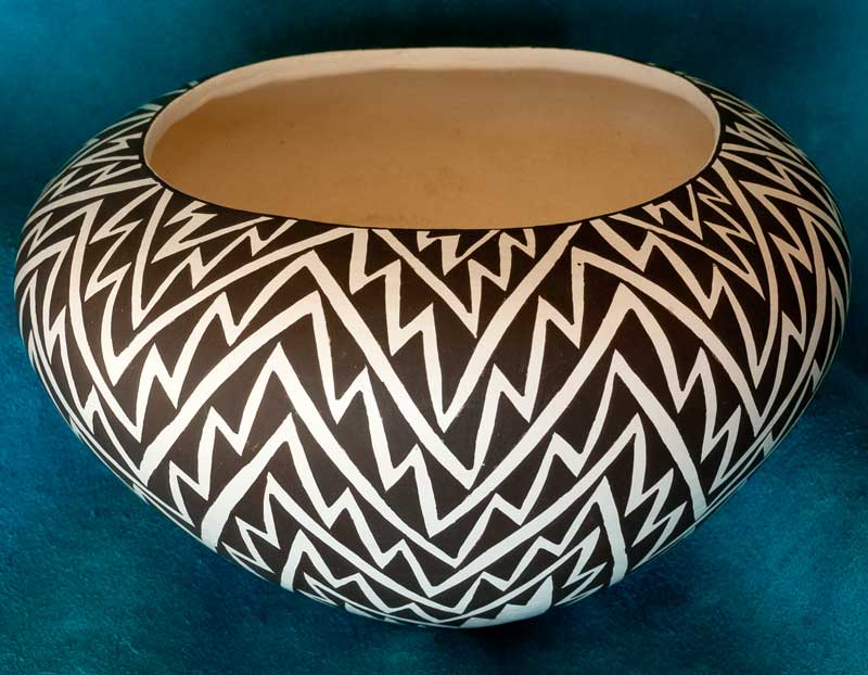 Lucy M. Lewis Rare Acoma Pottery